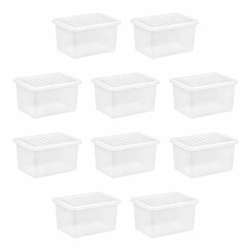 25l crystal clear plastic - 25l,