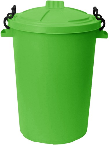 50l heavy duty plastic dustbin - heavy,