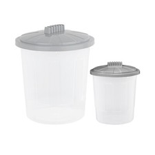 8L/21L Clear Fun Bin Storage