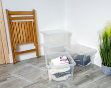 3 x 25L Crystal Clear Storage