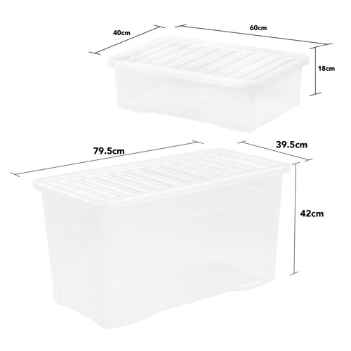 32l 110l clear - 32l, plastic