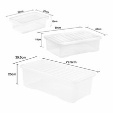 4L/32L/62L CLEAR PLASTIC