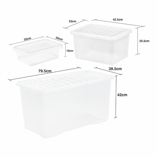 25l 110l clear - 4l/25l/110l, plastic