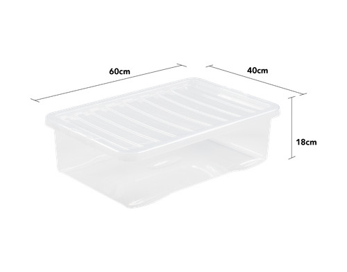 Litres storage box with lid - 32,