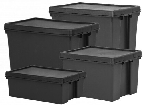 Heavy duty black storage - storage, box