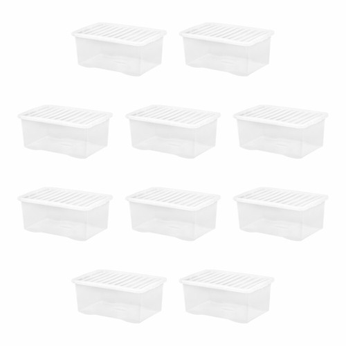 Litres clear plastic - 10,
